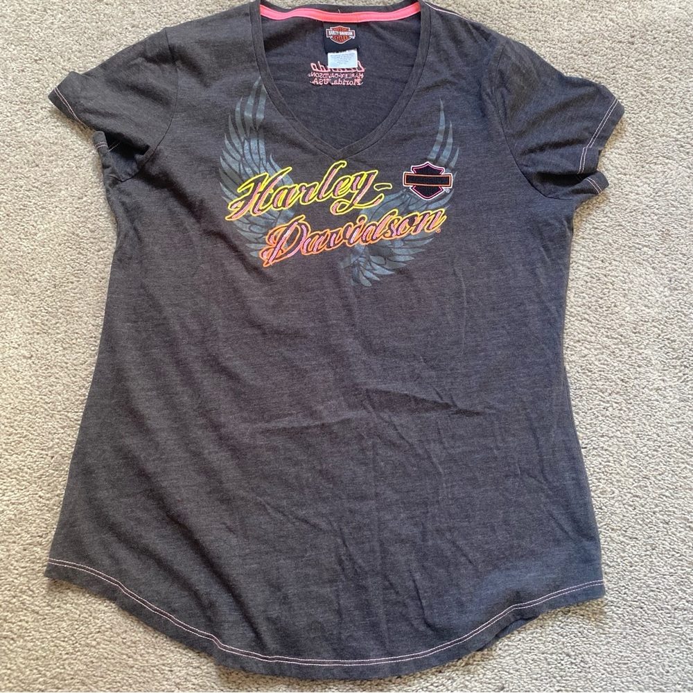Women’s Harley Davidson shirt